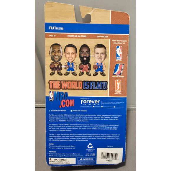 NIB 2016 FLAThletes Forever Collectibles - Andrew Wiggins - Timberwolves - Picture 3 of 4